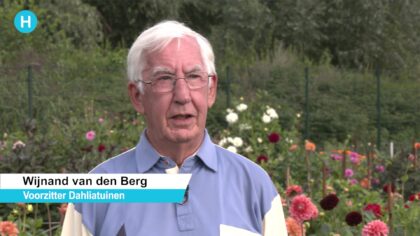 Leden zijn trots: dahliatuin ligt er prachtig bij