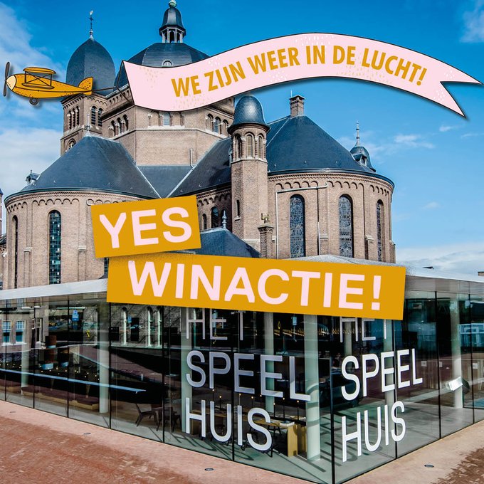 Het Speelhuis houdt ‘Kijk Omhoog en Win’ actie