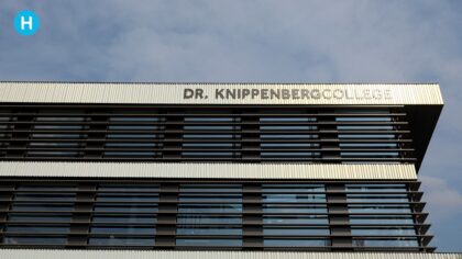 Schoolvoorbeeld filmt het Dr.-Knippenbergcollege