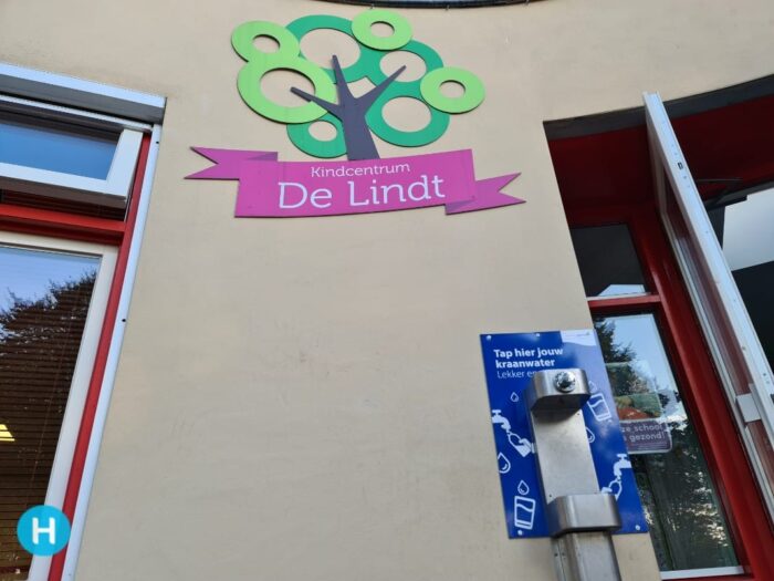 Watertappunt geopend op okc De Lindt