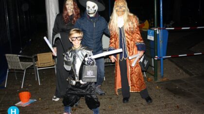 Spoken tijdens Halloween in speeltuin Leonardus