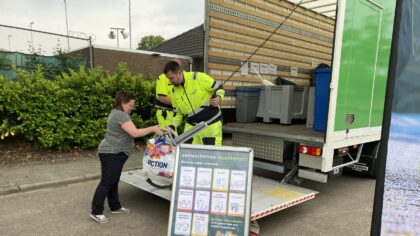 De GRIP-wagen rijdt ook in de zomer door Helmond rond