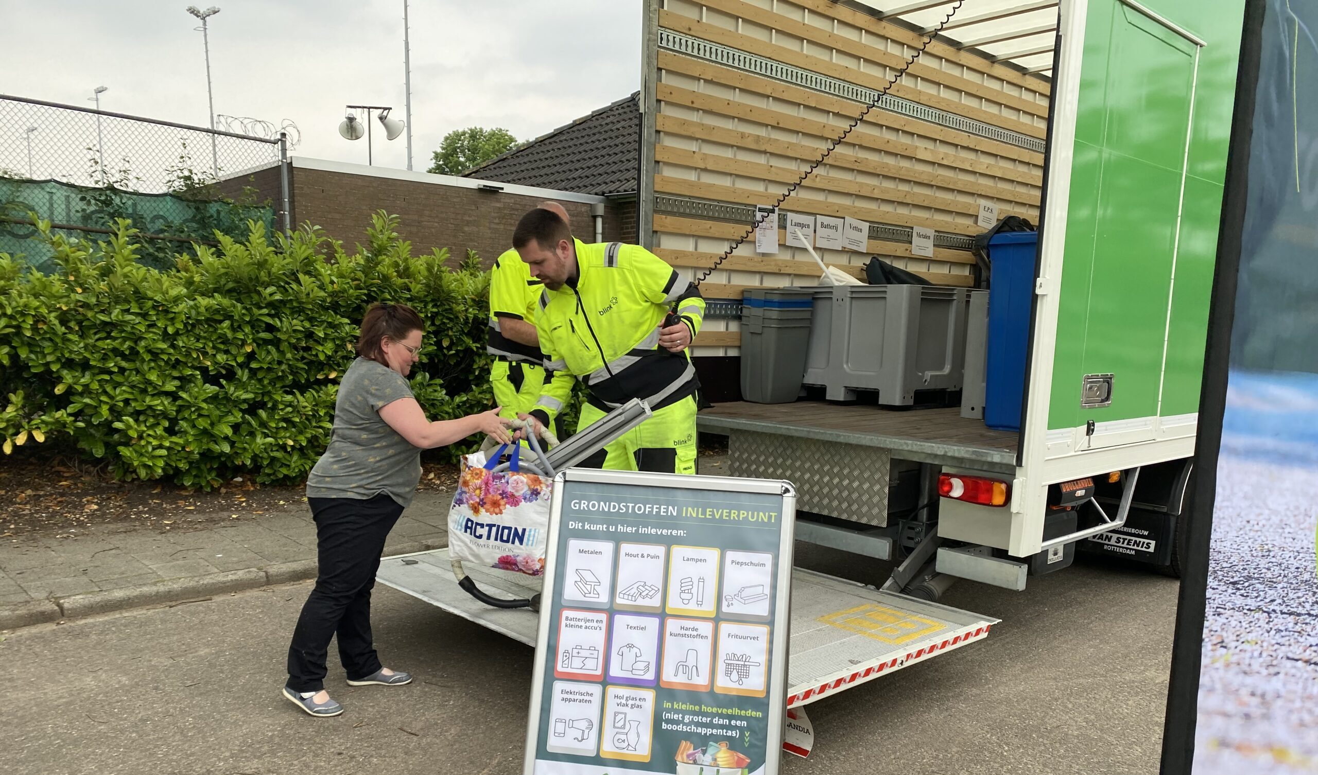Inwoners gemeente Helmond kunnen met grof huishoudelijk afval terecht bij GRIP-wagen