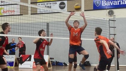Polaris volleyballers boeken derde winst op rij