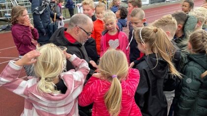 Bezoek voor Paralympisch kampioen speerwerpen Pieter Gruijters