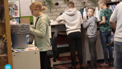 Klusklas bij Dalton-kindcentrum Talentrijk