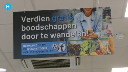 Aan de wandel voor Fitcoins van Super Sociaal