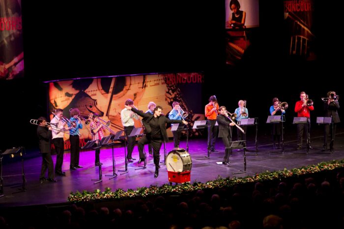 Thijn Mariman met HMC en Young Trombone Collective