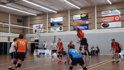 Polaris volleyballers hard onderuit in Berlicum