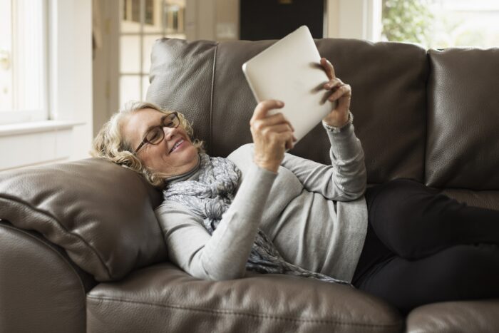Koffie met een Tablet
