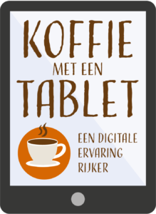 Koffie met een tablet @ Bibliotheek Helmond