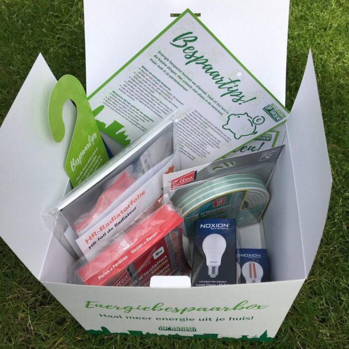 Gratis energiebespaarbox voor huiseigenaren