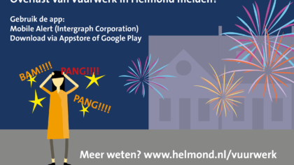 Vuurwerkoverlast? Meld het!