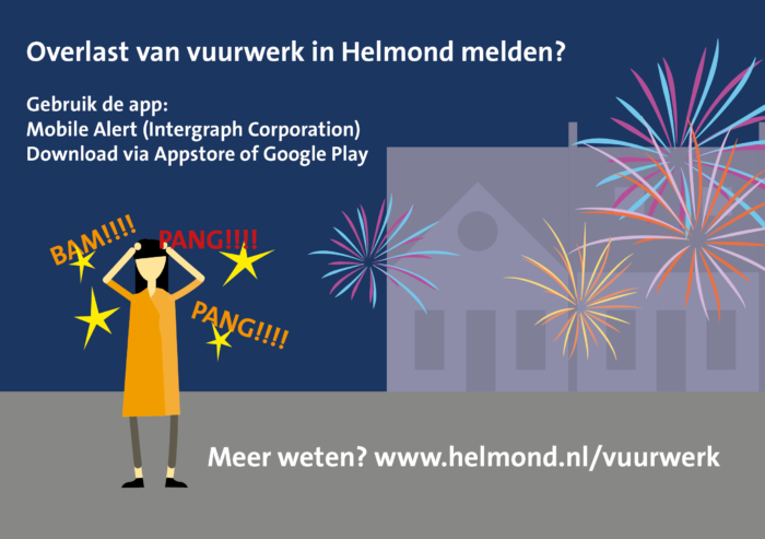 Vuurwerkoverlast? Meld het!