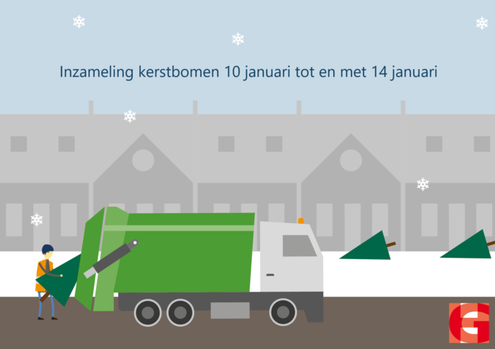 Inzameling kerstbomen