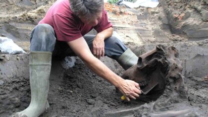 Lezing archeoloog Theo de Jong over prehistorische vondsten