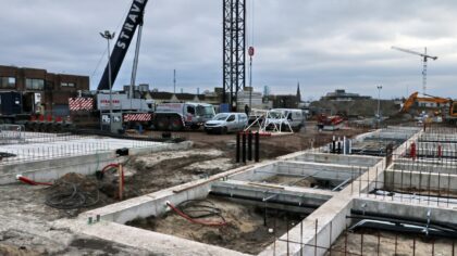 Bouwplaats Oranjekade open op Dag van de Bouw