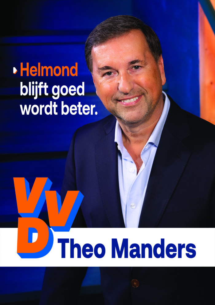 Theo Manders (lijsttrekker VVD): ‘Helmond is een groeidiamant’