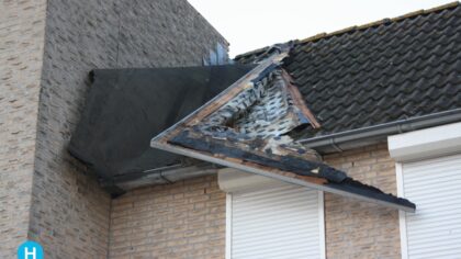 Storm Eunice richt schade aan; in Brouwhuis lijkt het mee te vallen