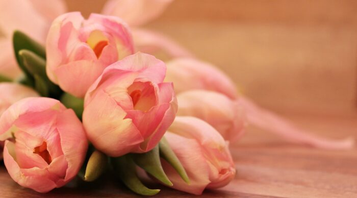 Bloemschikworkshop met als thema: Lente