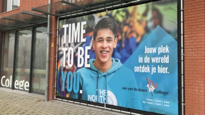 Nieuw motto Jan van Brabant College: Time to be you
