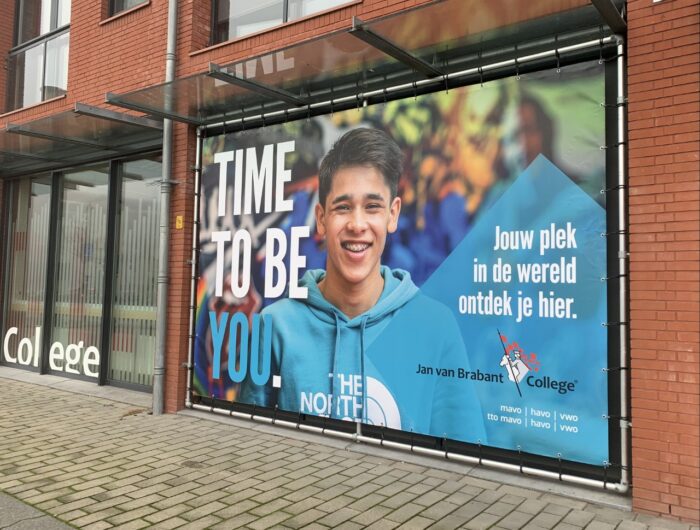 Nieuw motto Jan van Brabant College: Time to be you