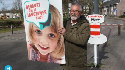 Actie tegen onveilige situatie Straakvense Boschdijk