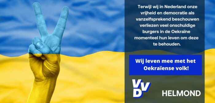 Wij leven mee met het Oekraïense volk.