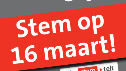 Snel en gemakkelijk: drive-in stembureau op 16 maart