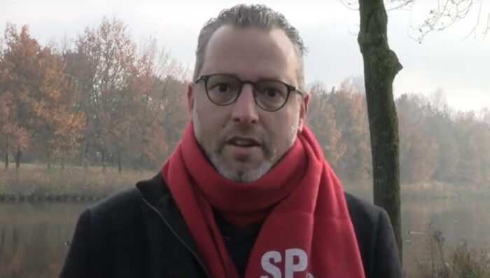 Erik De Vries Lijsttrekker SP Gemeenteraadsverkiezingen in beeld
