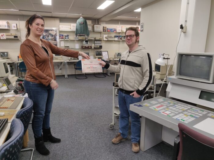 Helder Helmond vriend van HomeComputerMuseum
