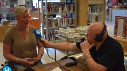 Start Praattafel in bibliotheek Helmond