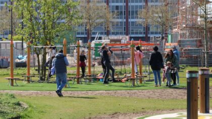 Verhalenspeeltuin in Burgemeester Geukerspark bijna klaar