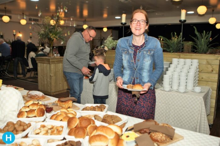 Jubilerende Marjelein verrast met lunch