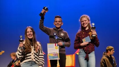 Daan Schuurmans beste voorlezer van de brugklassers in Brabant