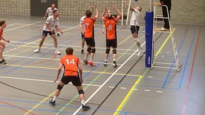 Polaris volleyballers niet scherp genoeg in Breda