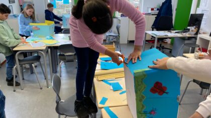 Boodschappenpakketten voor hen die anderen hielpen
