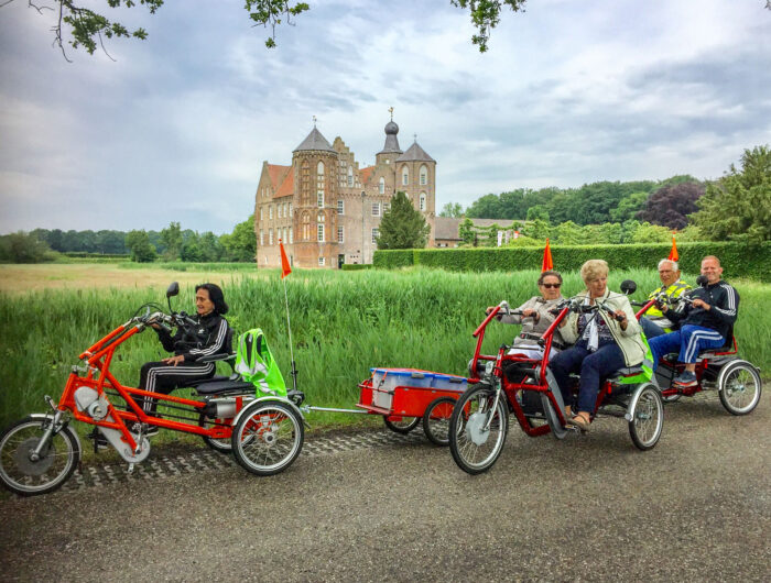 Duofietsen voor mensen met een beperking