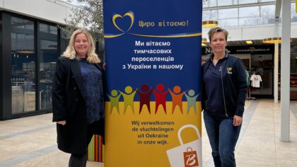 Waardebonnen Winkelcentrum De Bus voor Oekraïense vluchtelingen