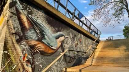 Onthulling nieuwste mural kasteeltuintunnel en Kegelbaan