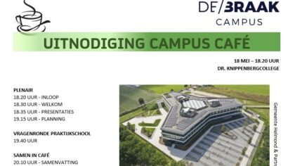 Campus Café De Braak in Dr. Knippenbergcollege