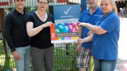 Speeltuin Rijpelroets certificaat Rookvrije zone
