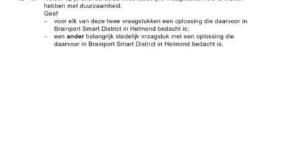 Brainport Smart District in Helmond duikt op in vwo-examen