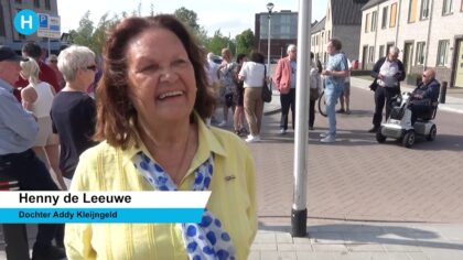 Bijzondere straatnamen onthuld bij opening Parc Verde (video)