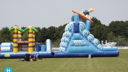 Zeskamp van Bruheze was warm en vrolijk