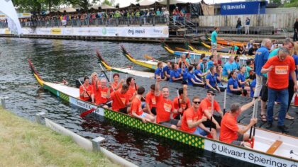 Drakenbootfestival ondanks wisselend weer geweldig succes