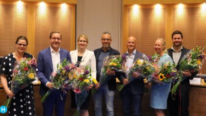 Zeven wethouders beëdigd ondanks tegensputteren oppositie raad Helmond