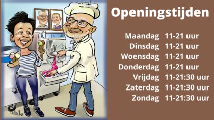 Dit weekend gaan we onze sluitingstijden verruimen.