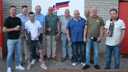 SV De Braak huldigt jubilarissen tijdens Fusiefeest