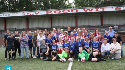 Feesten bij het 60-jarig jubileum Rood-Wit